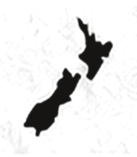 Map of New Zealand